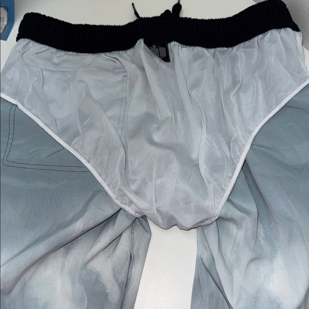 🔥Pipeline Teal and White Board Shorts Sz medium New - Picture 6 of 12